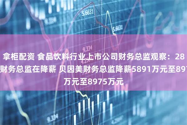 拿柜配资 食品饮料行业上市公司财务总监观察：28家公司财务总监在降薪 贝因美财务总监降薪5891万元至8975万元